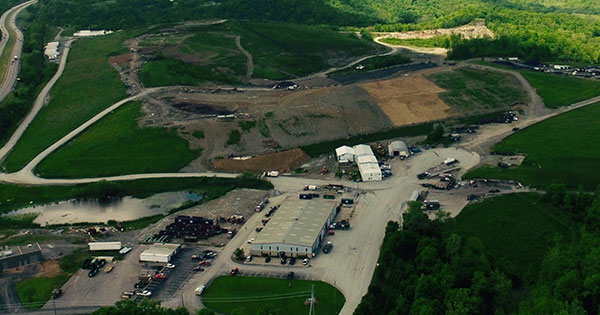Walton, KY Landfill Service Aerial View
